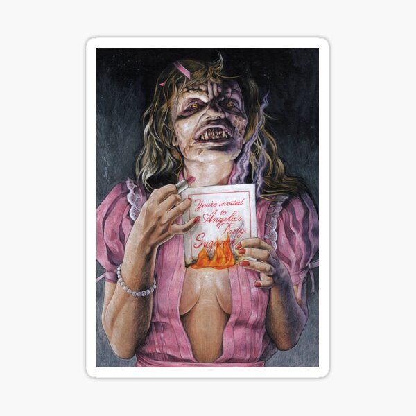 Night of the Demons Suzanne Sticker