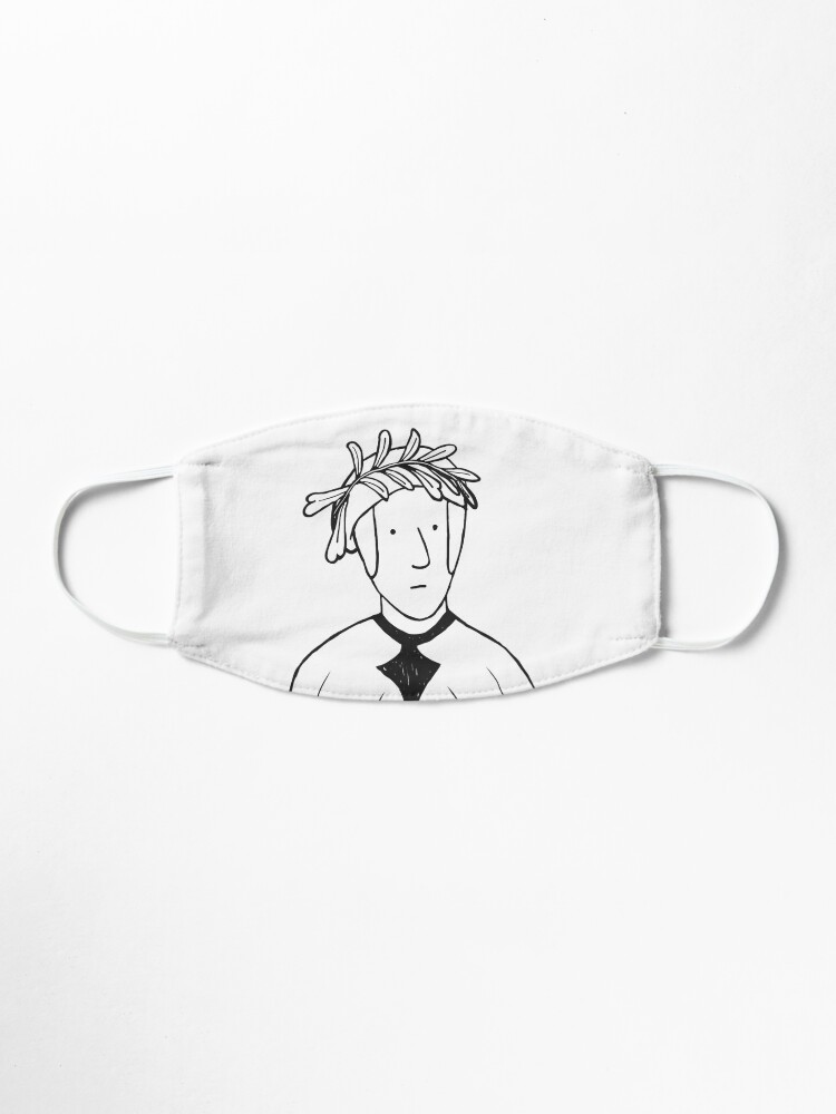 Alternate view of Dante Alighieri Mask