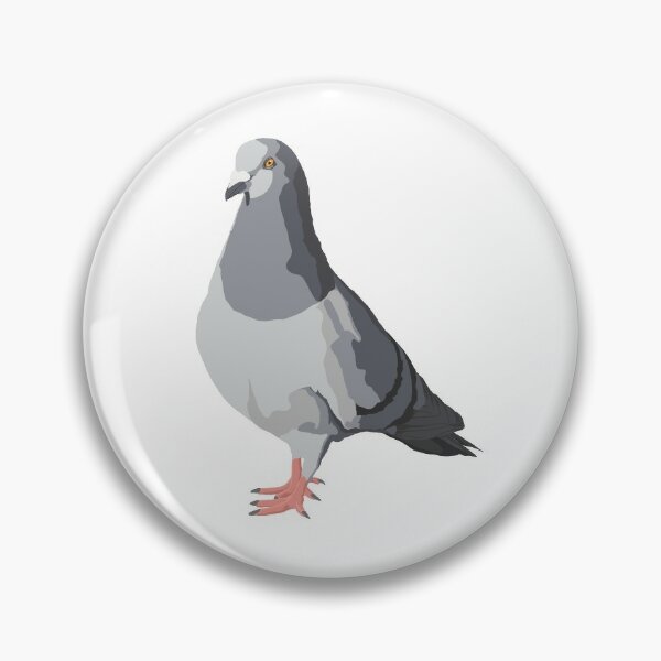 Pet Pigeon Pins And Buttons Redbubble - pt2 of playing roblox with pigeon