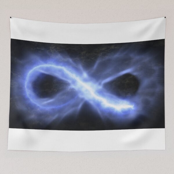 Item preview, Cycling Infinity Symbol Sign in Heavenly Spiritual Cloudy Sky designed and sold by IncrediVFX.