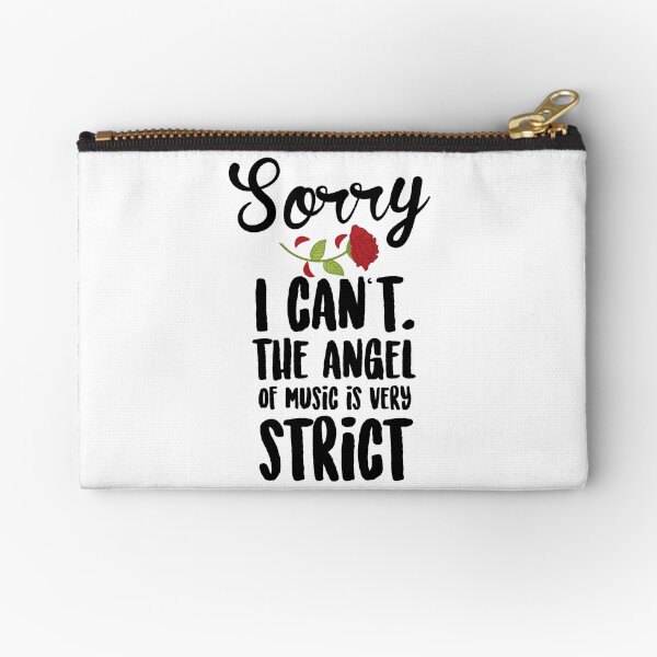Aperçu de l'œuvre Désolé, je ne peux pas. L'ange de la musique est très strict créée et vendue par kjanedesigns.