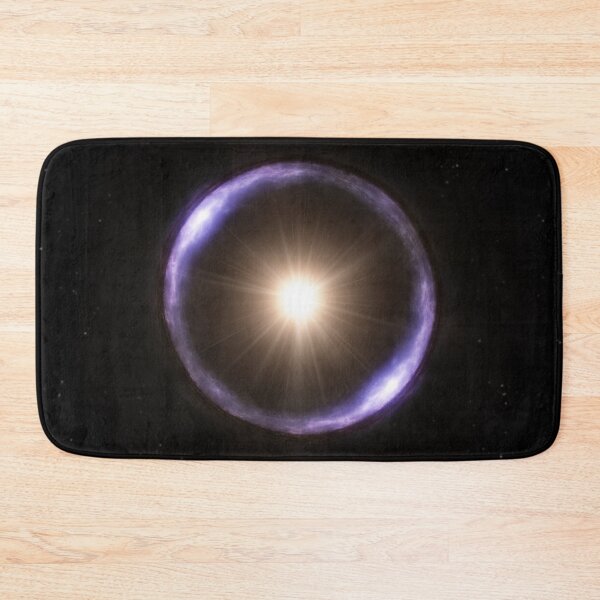 Item preview, Light Bending Einstein Ring Star Physics Astronomy Concept in Space designed and sold by IncrediVFX.