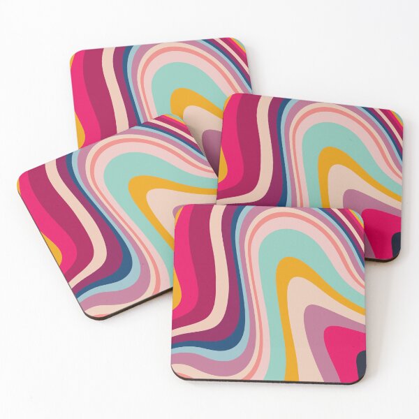 Item preview, Retro Colorful Trippy Abstract designed and sold by trajeado14.
