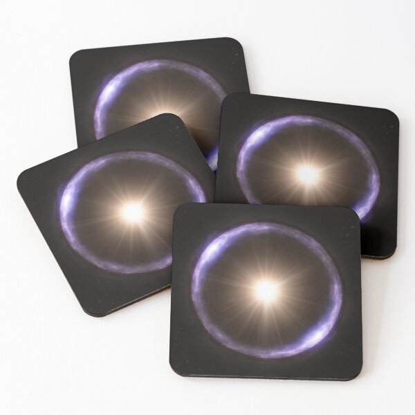 Item preview, Light Bending Einstein Ring Star Physics Astronomy Concept in Space designed and sold by IncrediVFX.