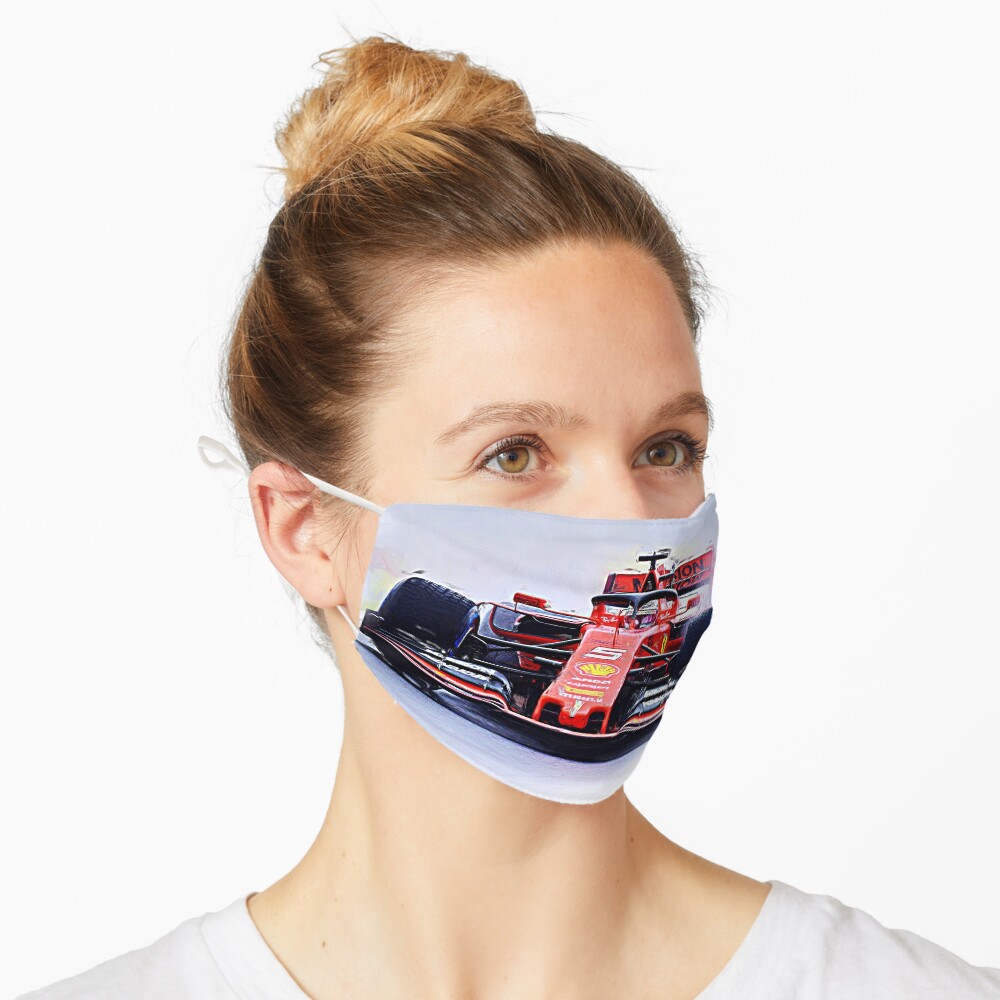 Masque « Sebastian et un jour de pluie au Brésil»