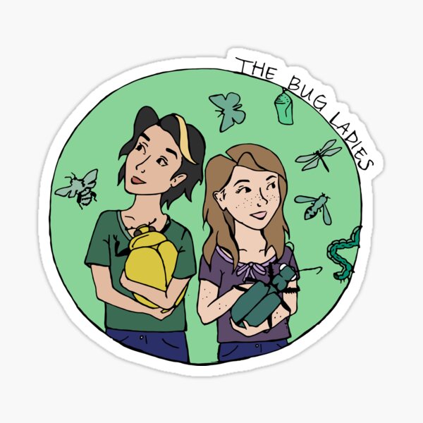 The Bug Ladies Logo Sticker