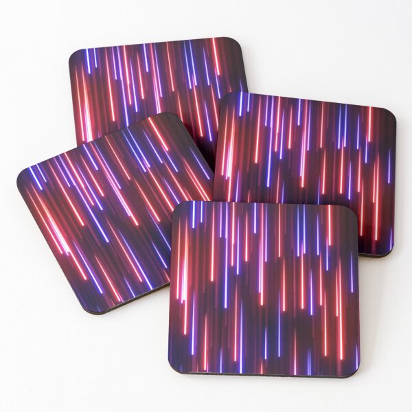 Item preview, Falling Glowing Red Blue Neon Streak Cascading Rain Line Particles designed and sold by IncrediVFX.