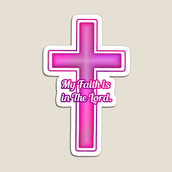 Item preview, Faith In The Lord (Pink) designed and sold by SHaUNAsGraphics.