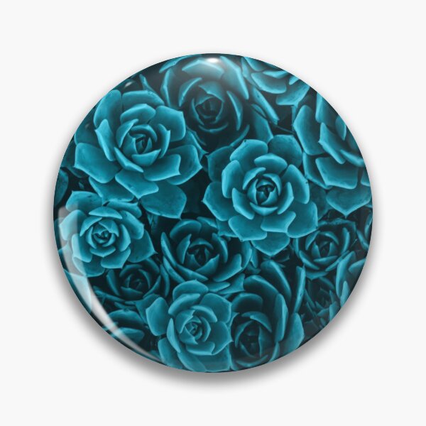 Item preview, Succulent Plants Pattern in Blue designed and sold by thesnowwhyte.