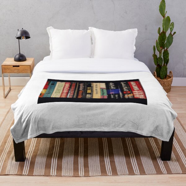 broken spines Throw Blanket