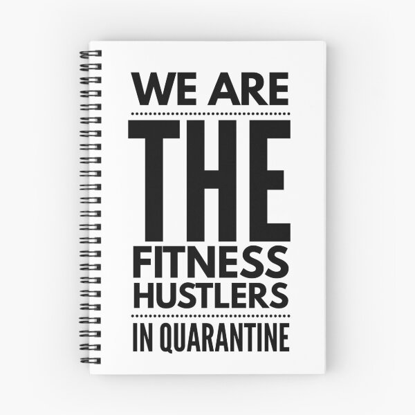 Item preview, WE ARE THE FITNESS HUSTLERS IN QUARANTINE - corona design designed and sold by junaid ali.