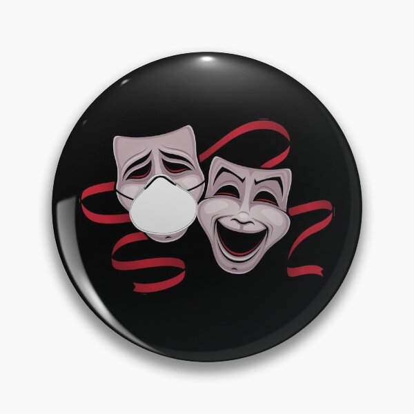 Item preview, Theater Masks designed and sold by Epitome Girl.