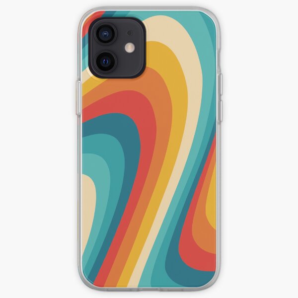 70 Retro Estética Funda blanda para iPhone