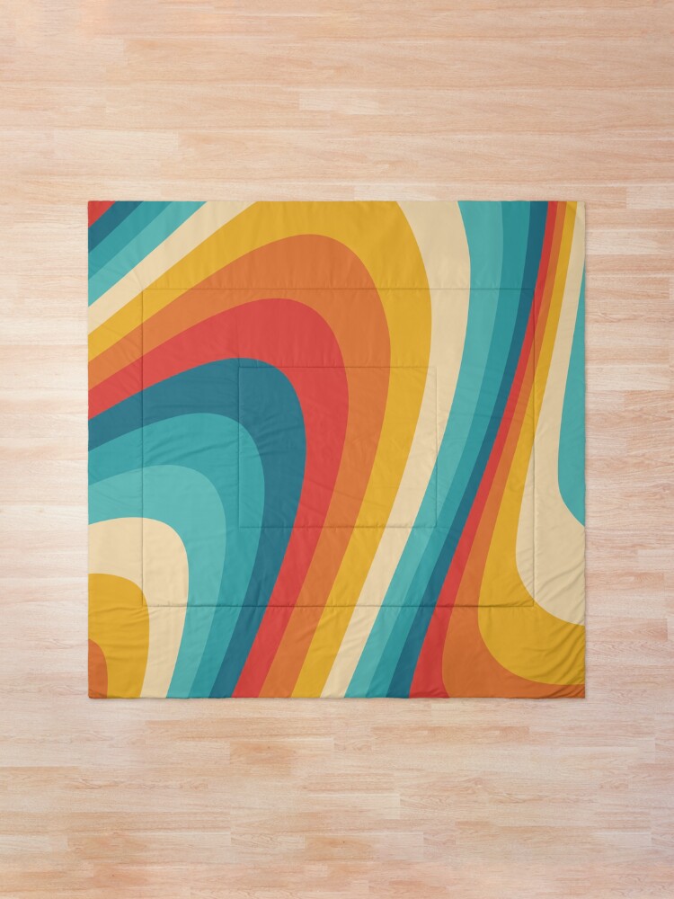 Alternate view of 70s Retro Aesthetic Comforter