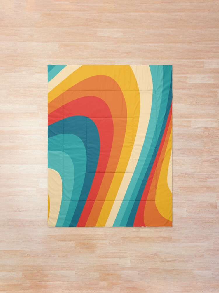 Alternate view of 70s Retro Aesthetic Comforter