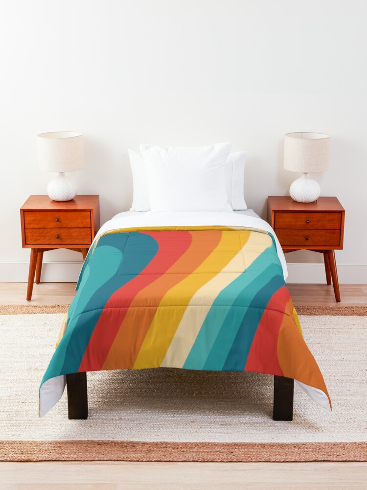 Alternate view of 70s Retro Aesthetic Comforter
