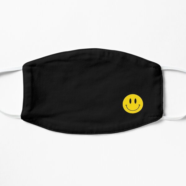 Small | Happy Face | Black | Smiley | Mask