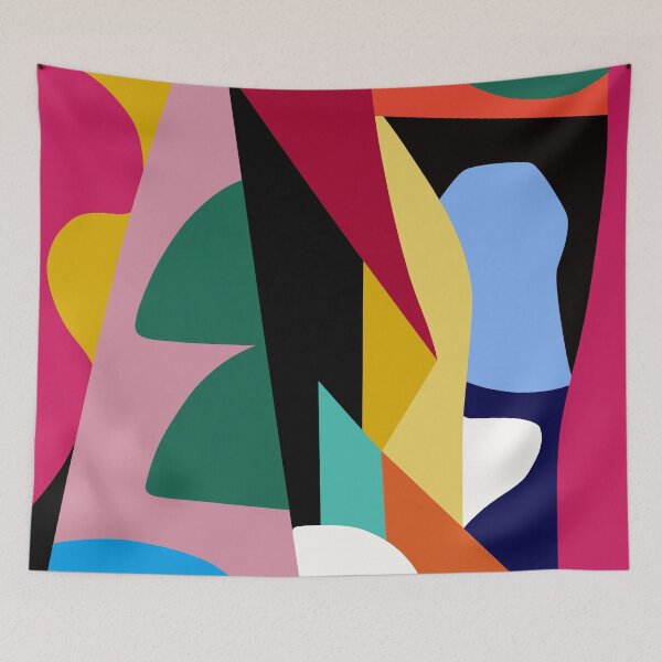 Item preview, Abstract Colorful Mid Century designed and sold by trajeado14.
