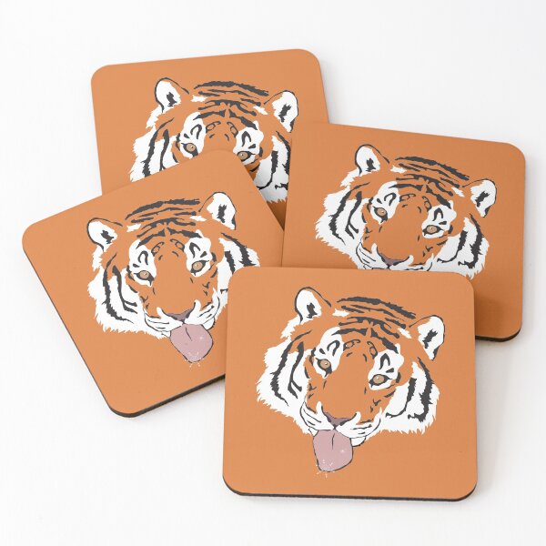Item preview, Snowflake Tiger designed and sold by Alrkeaton.