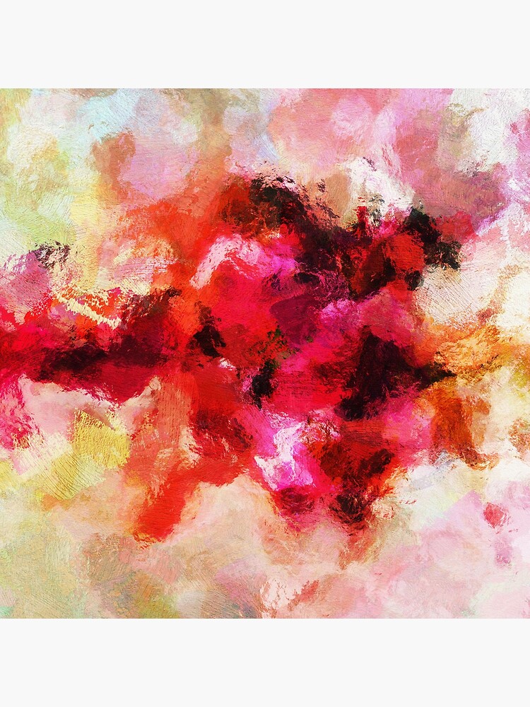 "Pink Minimalist Abstract Painting" Poster for Sale by geekmywall
