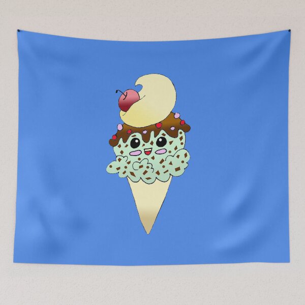 Item preview, Happy Mint Chocolate Ice Cream designed and sold by missmann.
