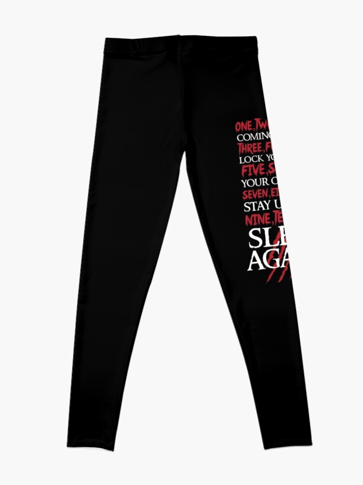 Alternate view of 1, 2 Freddy's Coming For You... Leggings