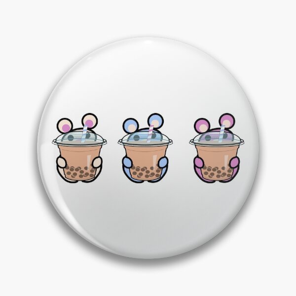 Item preview, Three Chibis (Bubble Tea) designed and sold by Carbon-Fibre Media.