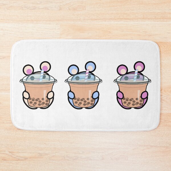 Item preview, Three Chibis (Bubble Tea) designed and sold by Carbon-Fibre Media.