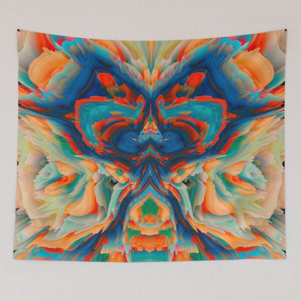 Item preview, abstract vivid flower petals designed and sold by haroulita.