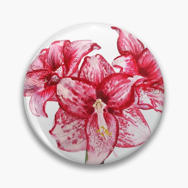 Item preview,  three flowers of amaryllis designed and sold by Shoshina.