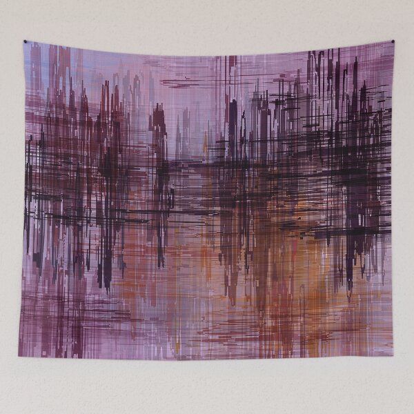Item preview, Purple / Violet Painting in Minimalist and Abstract Style designed and sold by A Deniz Akerman.