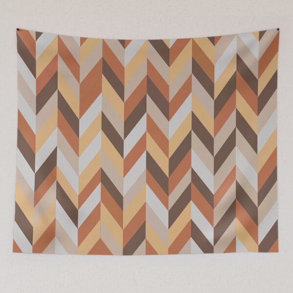 Artikelvorschau, Chevron Earth Tones Nordic entworfen und verkauft von trajeado14.