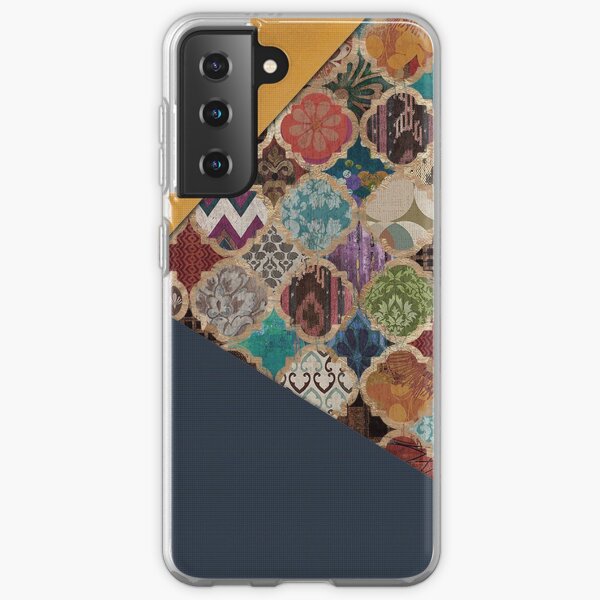 Blue & Yellow Modern Anthropologie Moroccan Decorating. Samsung Galaxy Soft Case