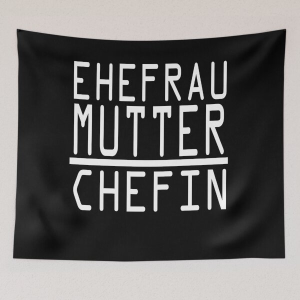 Item preview, EHEFRAU MUTTER CHEFIN muttetag 2020 muttertagsgeschenk designed and sold by alaechamlal.