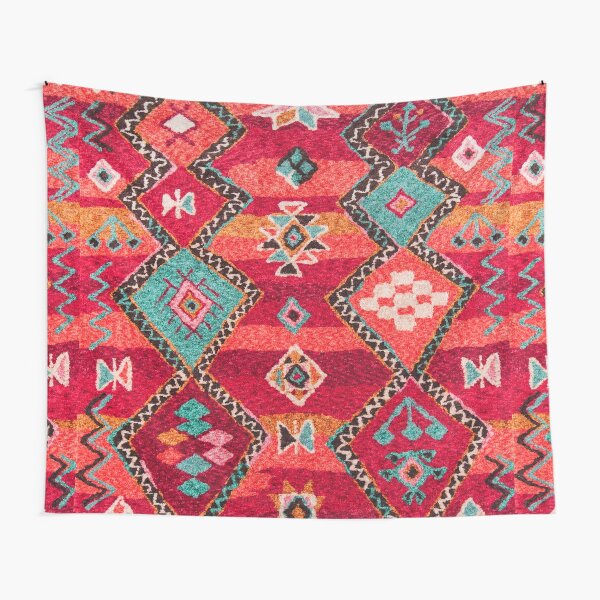 Traditional Colored Anthropologie Bohemian Moroccan ARTWORK Tapestry