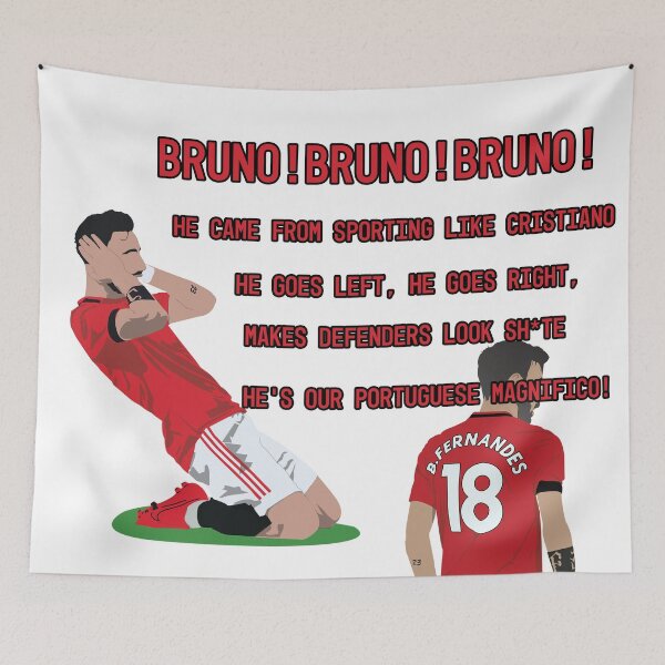 Item preview, Bruno Fernandes Song Chant MUFC designed and sold by Hevding.