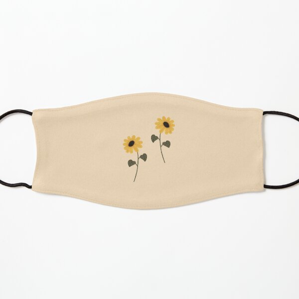 Sunflower aesthetic Kids Mask