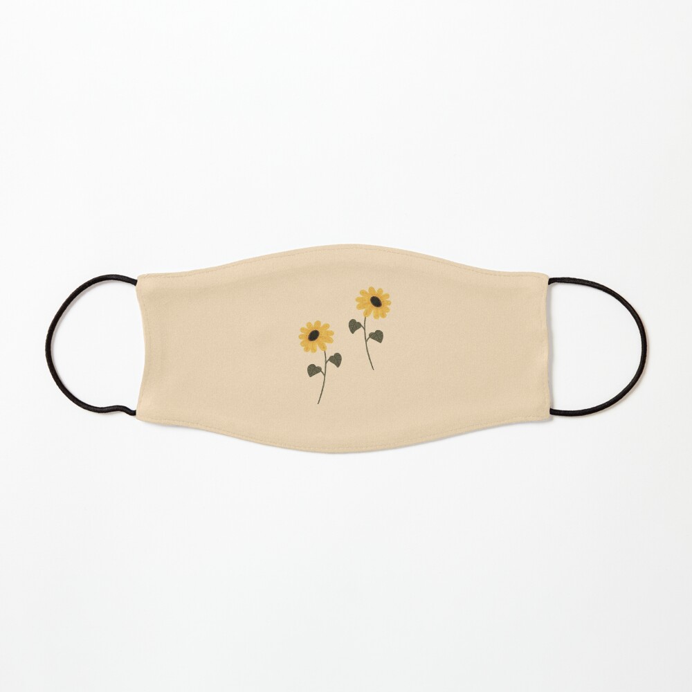 Sunflower aesthetic Mask