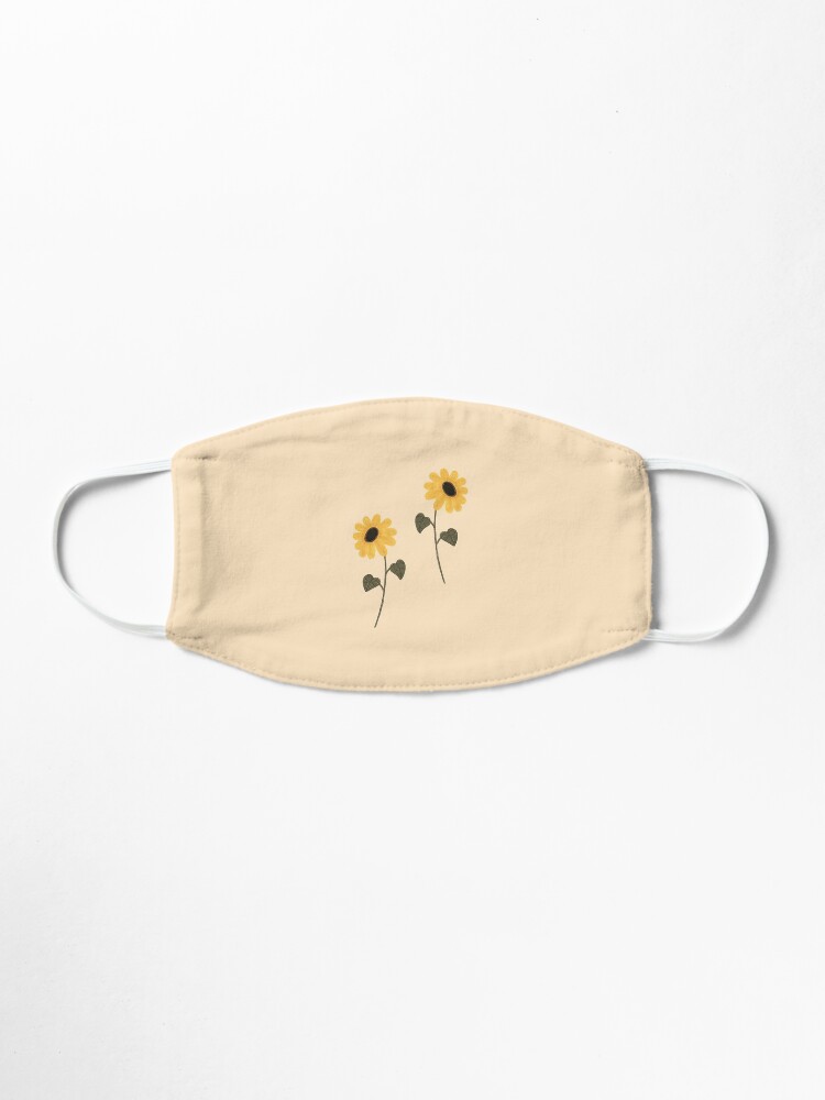 Alternate view of Sunflower aesthetic Mask