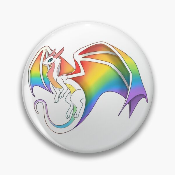 Item preview, Rainbow Pride Gradient Dragon Friend designed and sold by aevios.