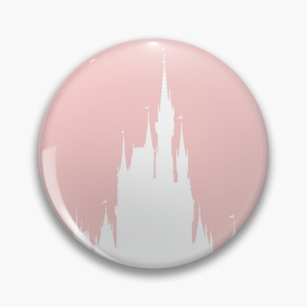 Item preview, Magic Castle Silhouette Millennial Pink designed and sold by FandomTrading.