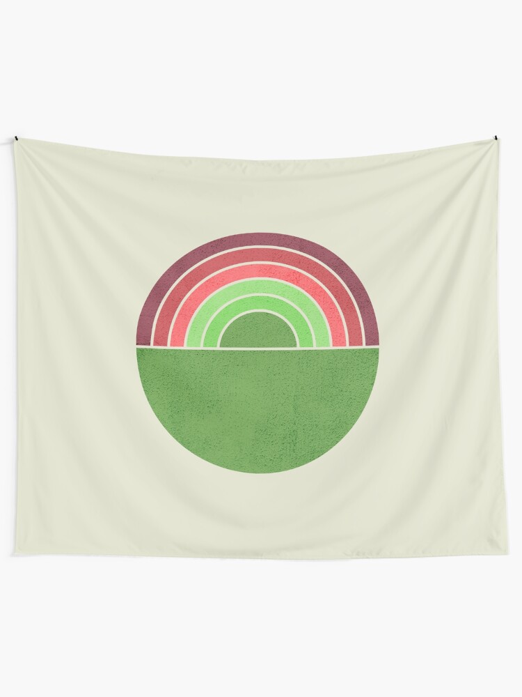 Alternate view of Spring Rainbow Tapestry