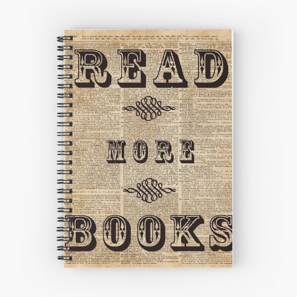 Item preview, Read More Books Vintage Book Page Art Nerd  designed and sold by DictionaryArt.