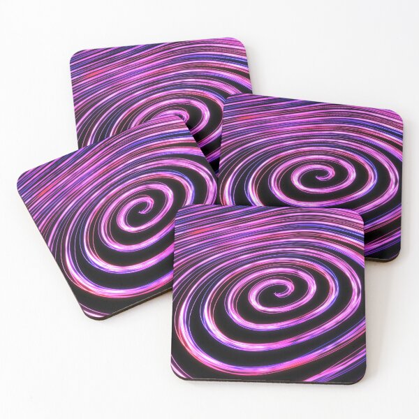 Item preview, Glowing Neon Light Line Trails Rotate Spin in Spiral Vortex Swirl designed and sold by IncrediVFX.