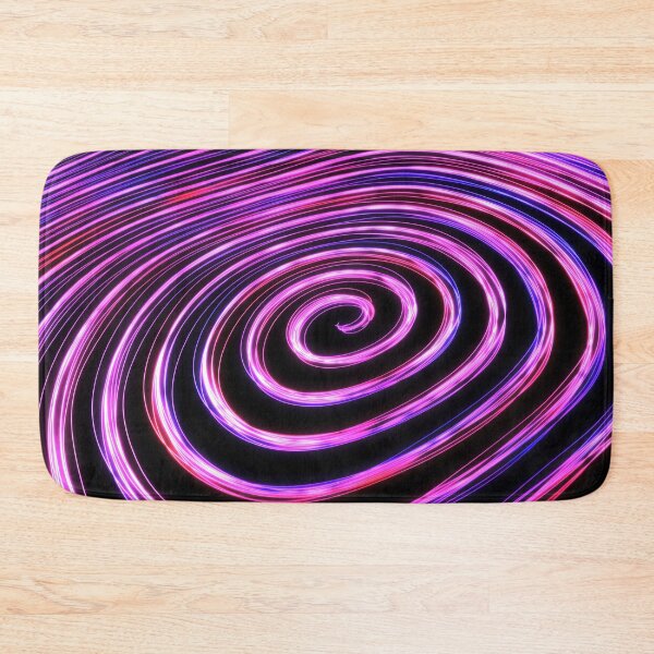 Item preview, Glowing Neon Light Line Trails Rotate Spin in Spiral Vortex Swirl designed and sold by IncrediVFX.
