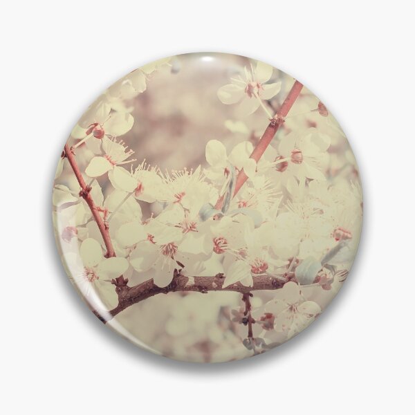 Item preview, White Cherry Plum flowers designed and sold by lena-maximova.