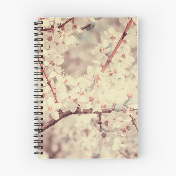 Item preview, White Cherry Plum flowers designed and sold by lena-maximova.