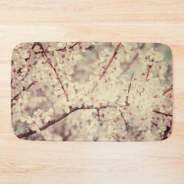 Item preview, White Cherry Plum flowers designed and sold by lena-maximova.