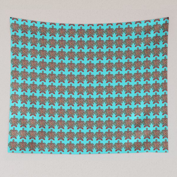 Item preview, psychedelic tortoise  designed and sold by Guy Christophe Tixier.