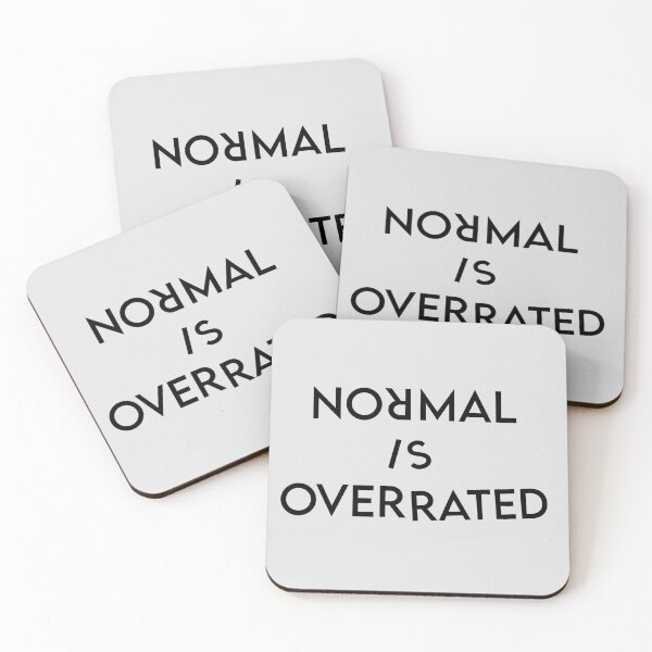 Item preview, Normal is overrated designed and sold by deniz29.